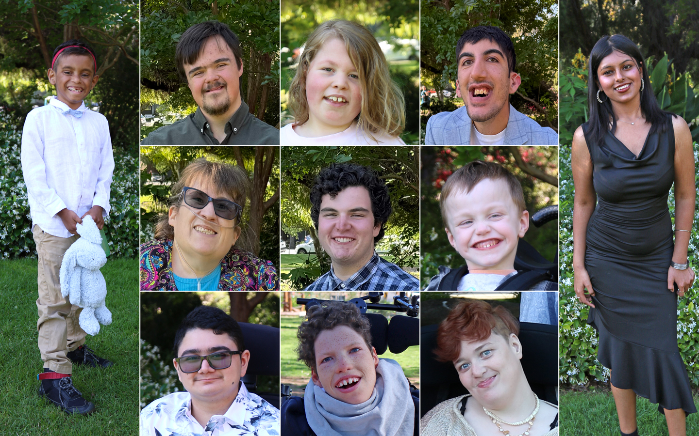 Eleven smiling Novita Clients at the 2025 Client Achievement Awards